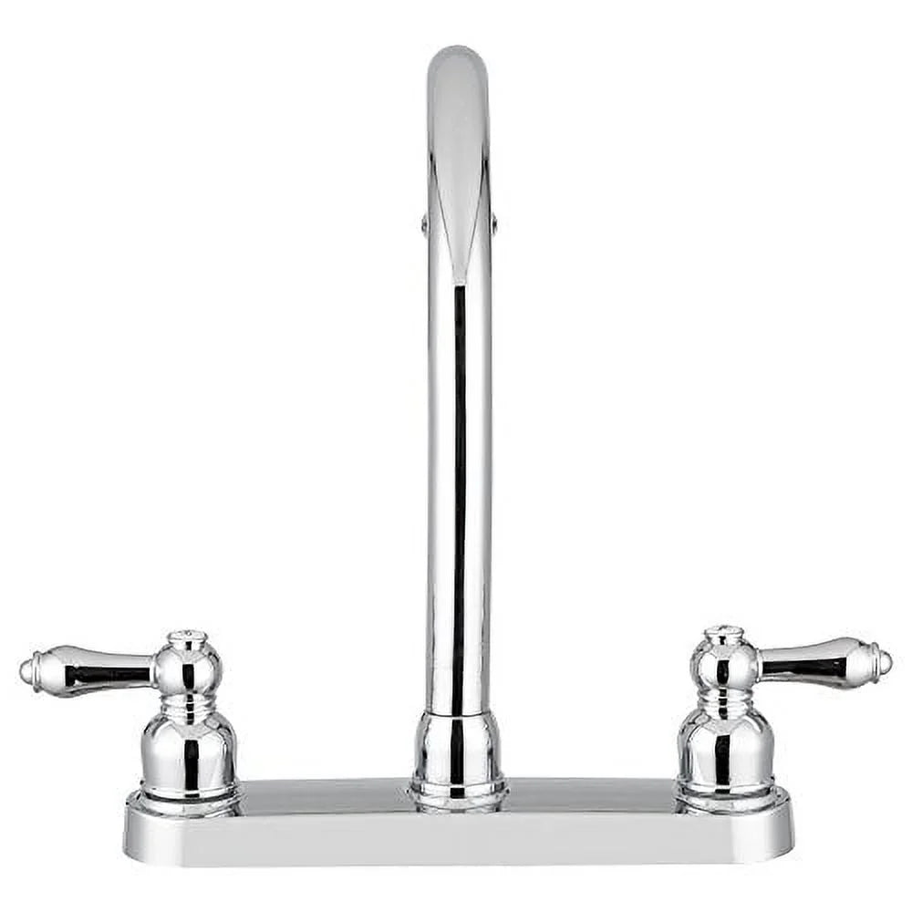 Chrome Polished Non-Metallic RV Kitchen Faucet B4451