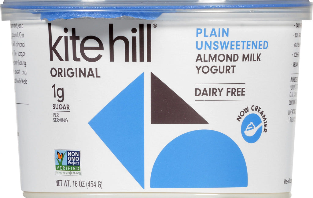 Plain Unsweetened Almond Milk Yogurt, 16 Ounce, 6 per case U27479