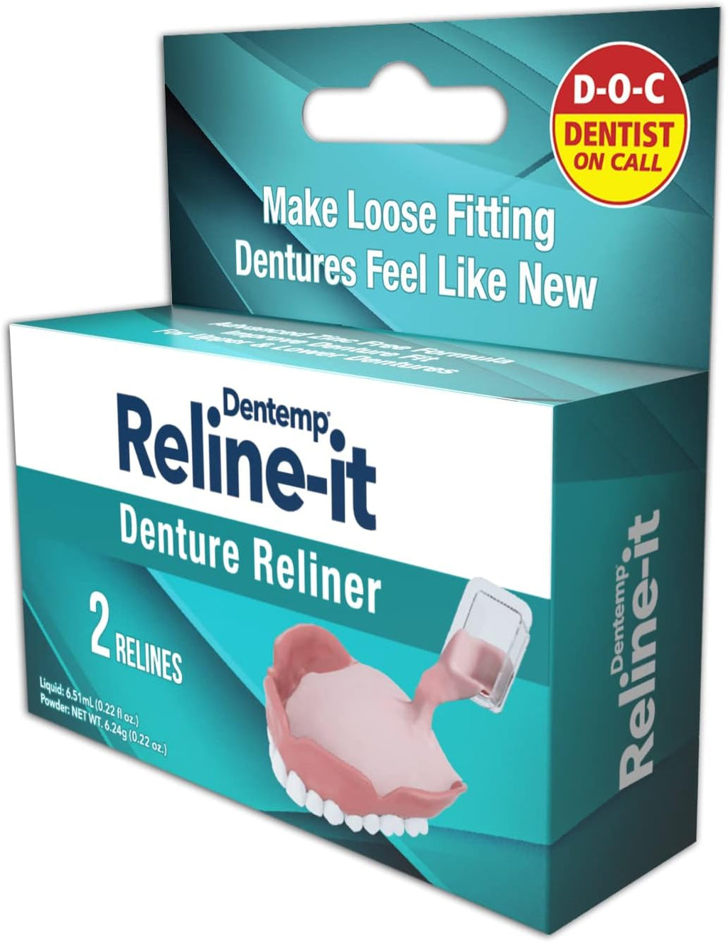 2 Count Denture Reliner D421