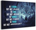 Motivational Canvas Poster Print Framed Artwork 16x20inch U3776