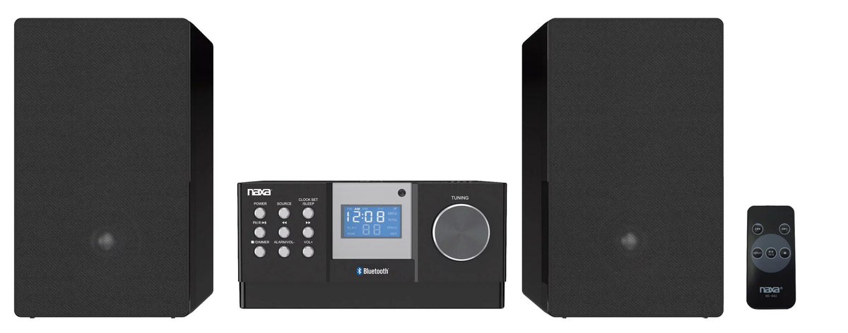 Black Bluetooth CD Microsystem X164770
