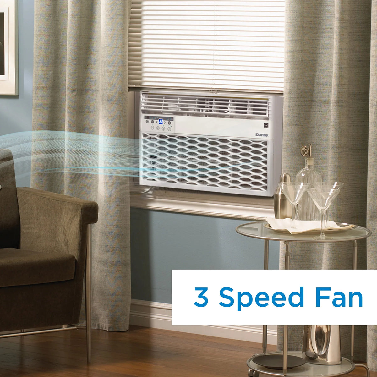 10,000 BTU White Window Air Conditioner with Remote V40224