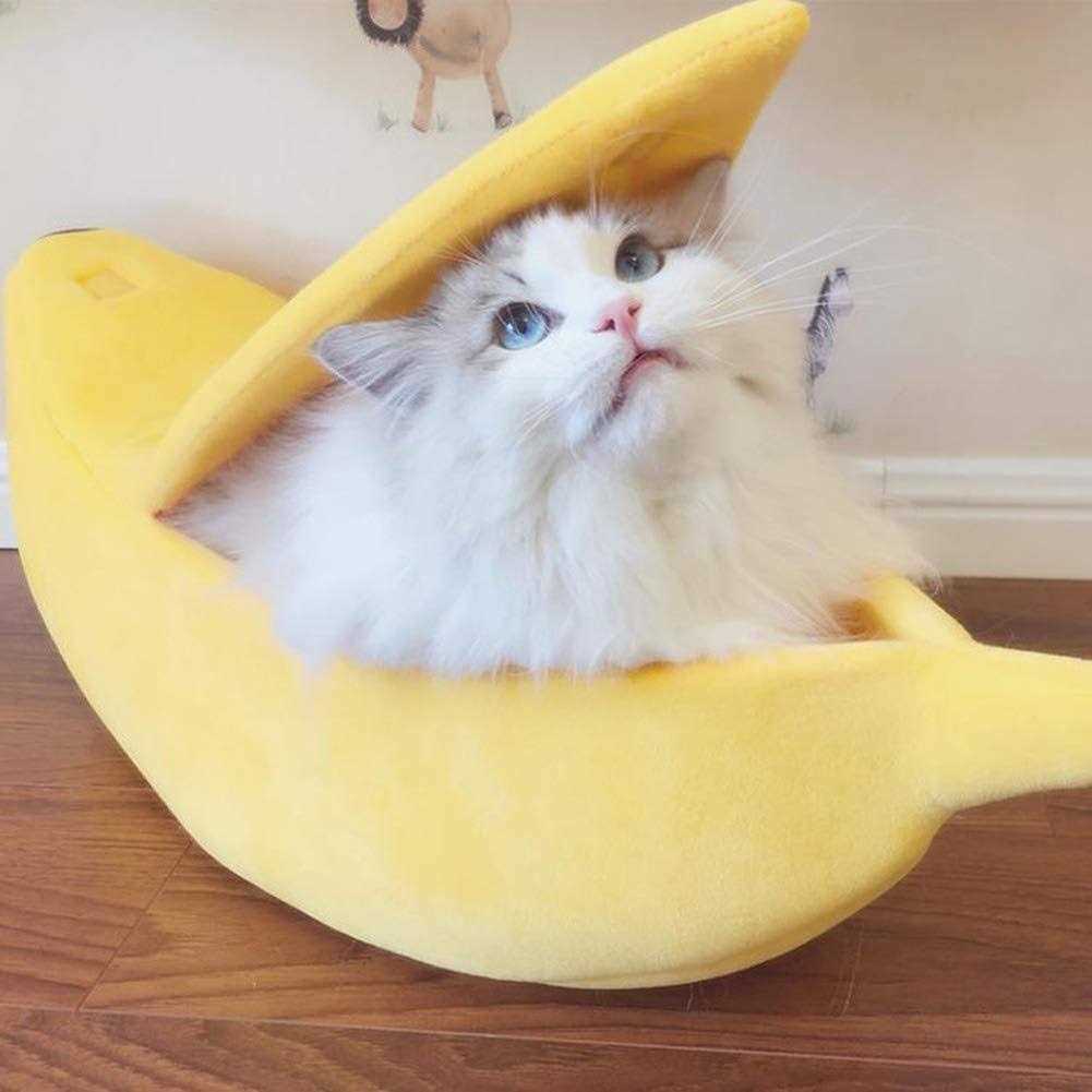 Banana Shape Cat Bed N658061