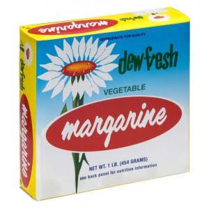80 Percent Vegetable Oil Margarine Quarters - 30 per CASE J3148