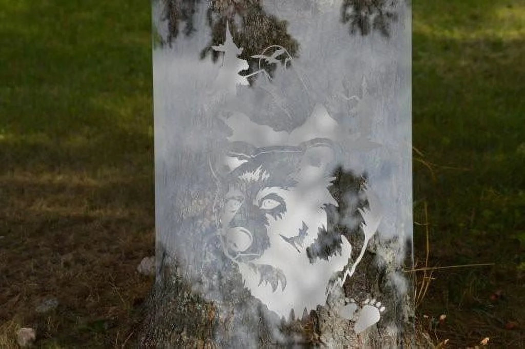 DIY Etched Glass Vinyl Privacy Film B587