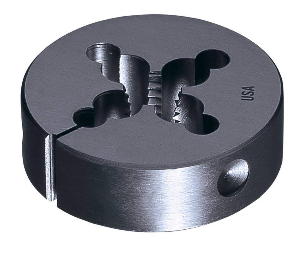 Round Adjustable Die, Carbon Steel, 9/16-18 UNF D808