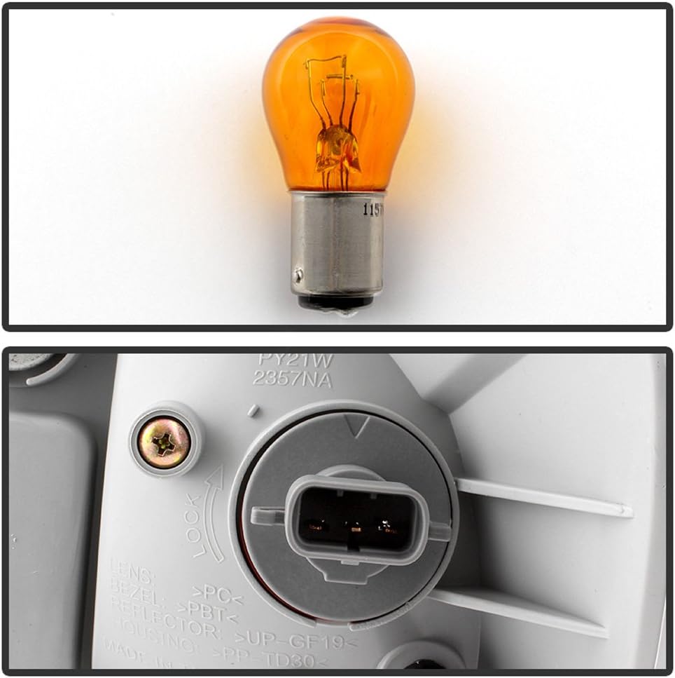 Black Headlights Driver + Passenger Side F3878