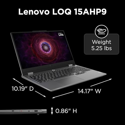 15.6" FHD Gaming Laptop, AMD Ryzen 7 8845HS, 16GB RAM, 512GB SSD, Luna Grey L3189