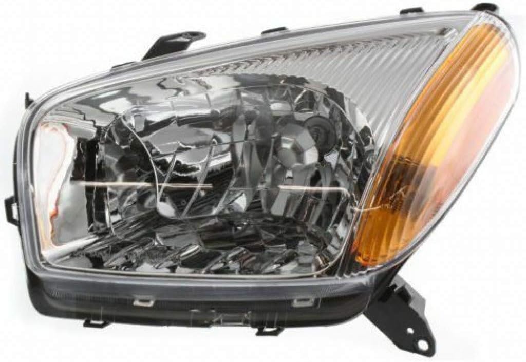 Chrome Bezel Headlight Assembly Driver Side R183
