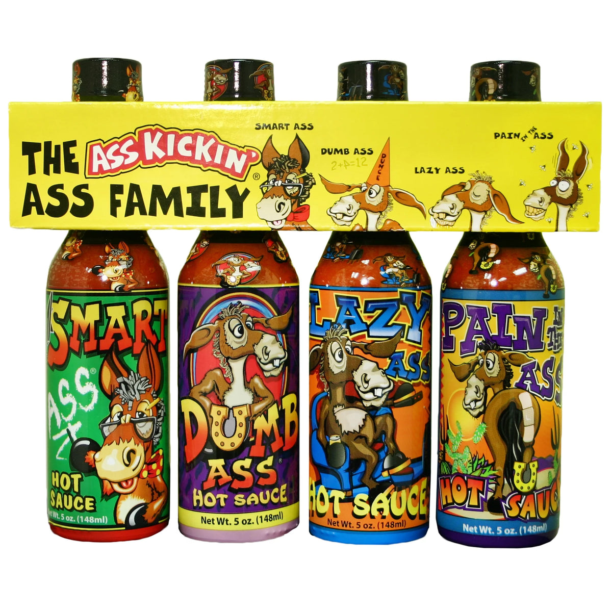 5oz. 4 Pack Hot Sauce Gift Set G50160