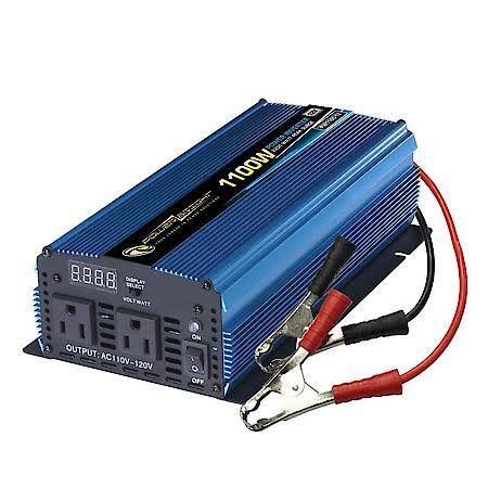 1100 Watt 12V DC to 110V AC Power Inverter M26394