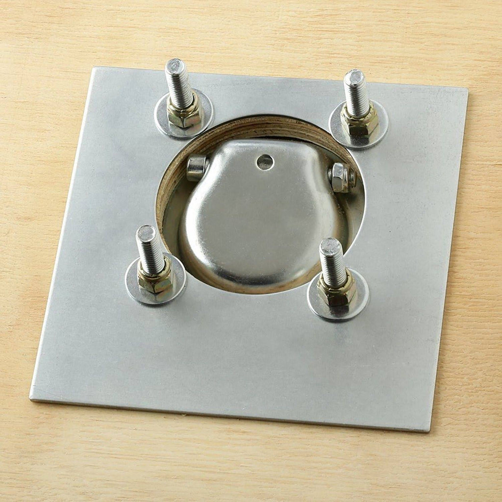 4-Pack Recessed Pan D-Ring Trailer Tie Downs S4980