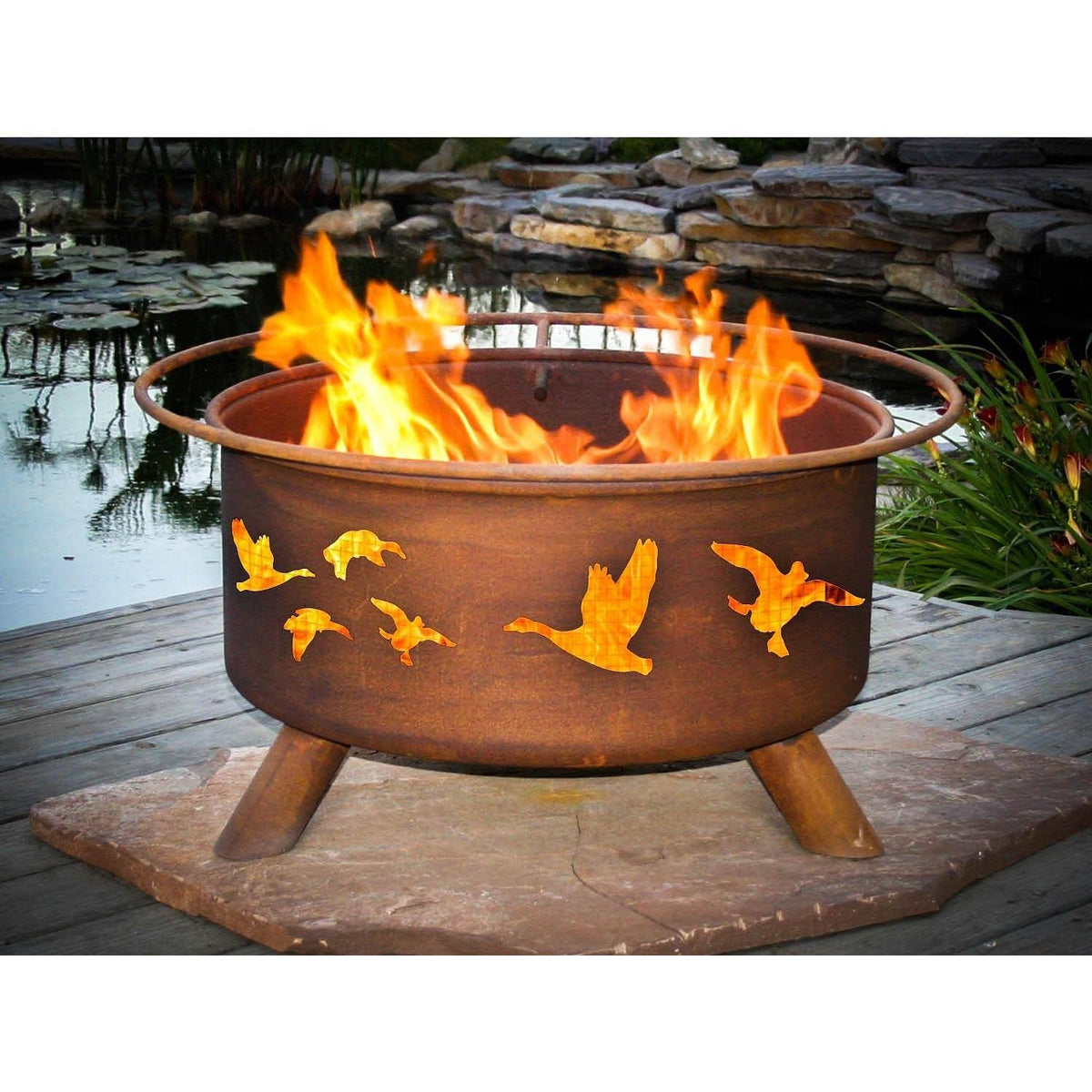 Wild Ducks Fire Pit V587200