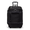 Black Ballistic Nylon 2 Wheeled Duffel Backpack Carry-On D22587