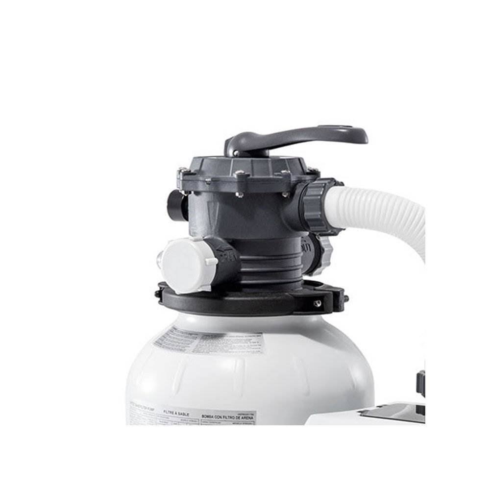 Above Ground Pool Sand Filter Pump with Automatic Pool Vacuum K6555