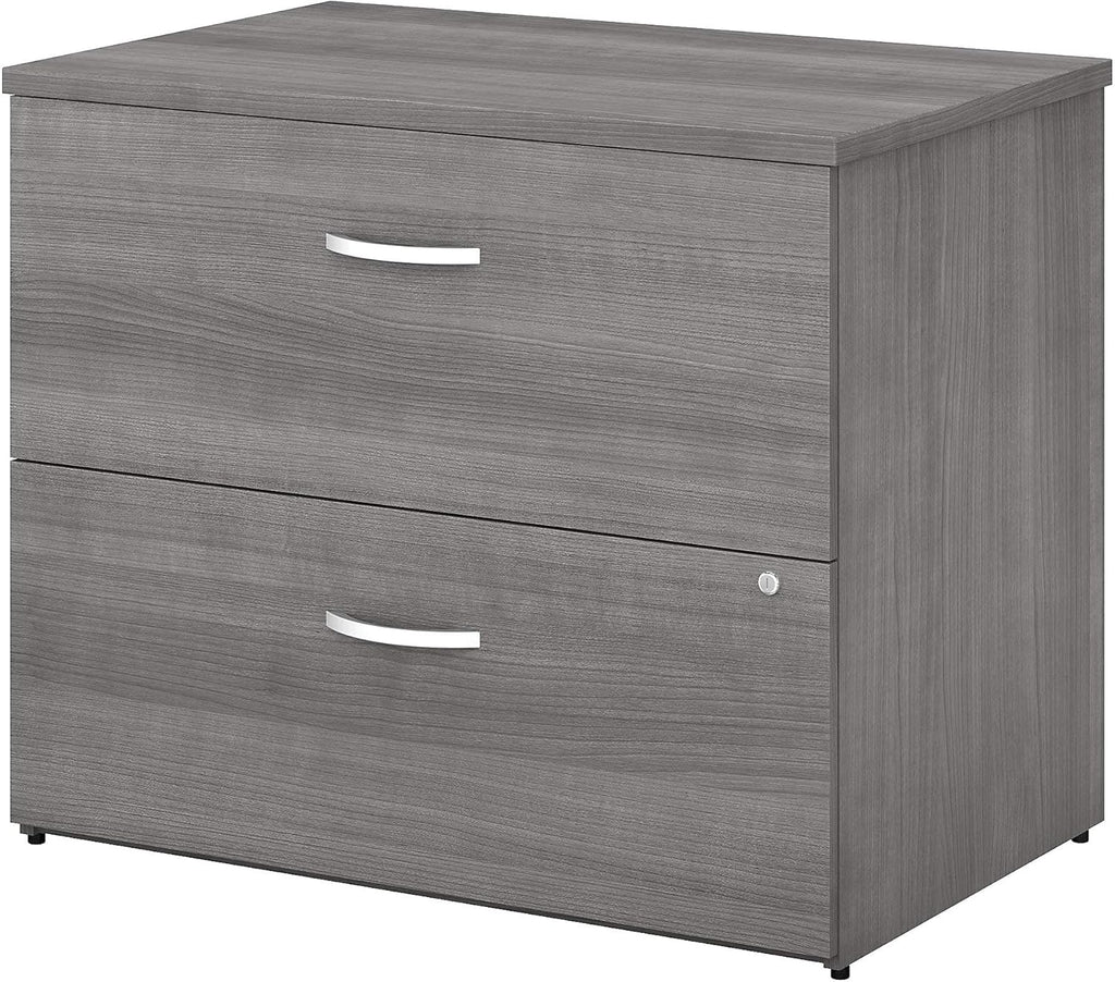 2 Drawer Natural Maple Lateral File Cabinet R927320