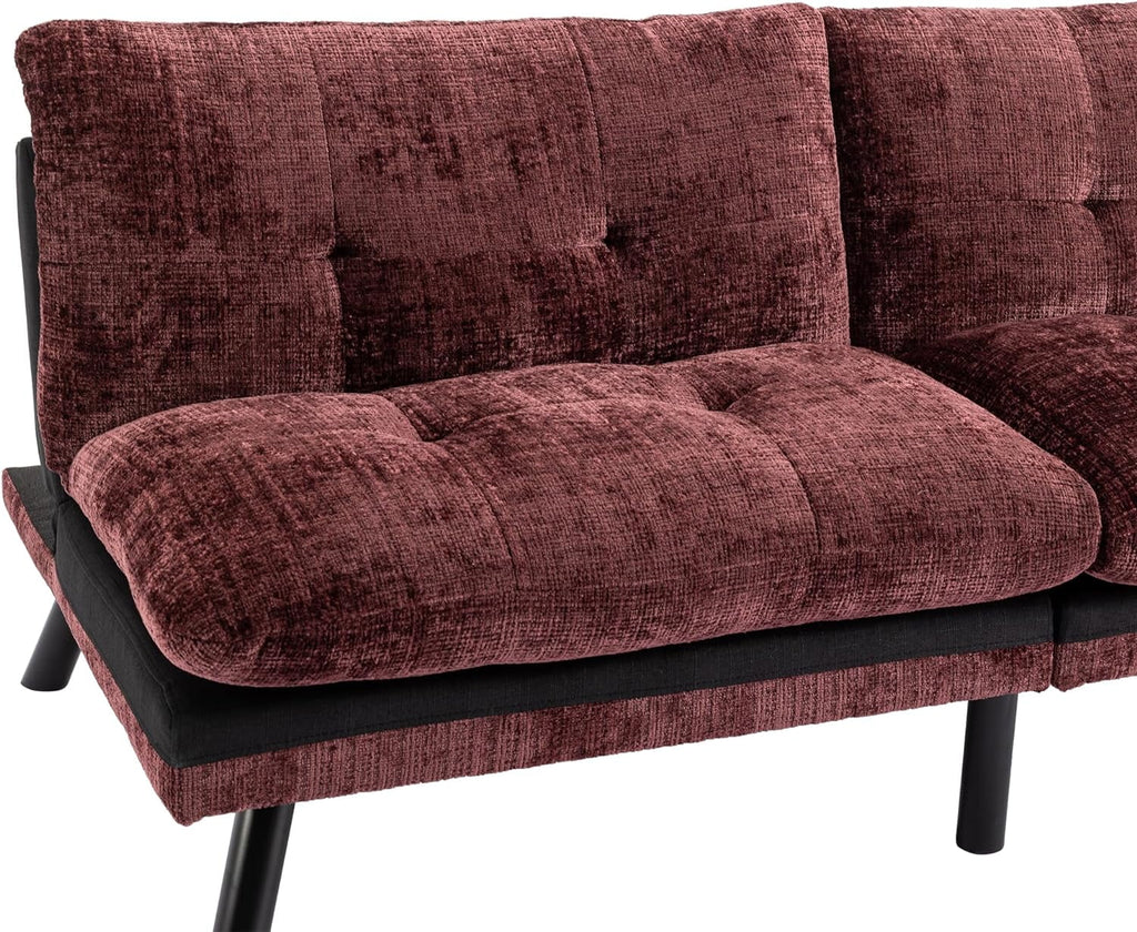 Convertible Folding Futon Sofa Bed Sleeper Couch Z754