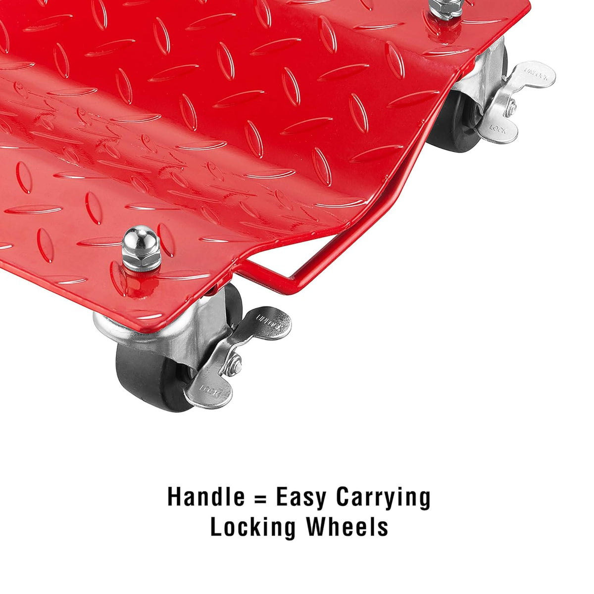 4-Piece Solid Steel Car Dolly Set E459