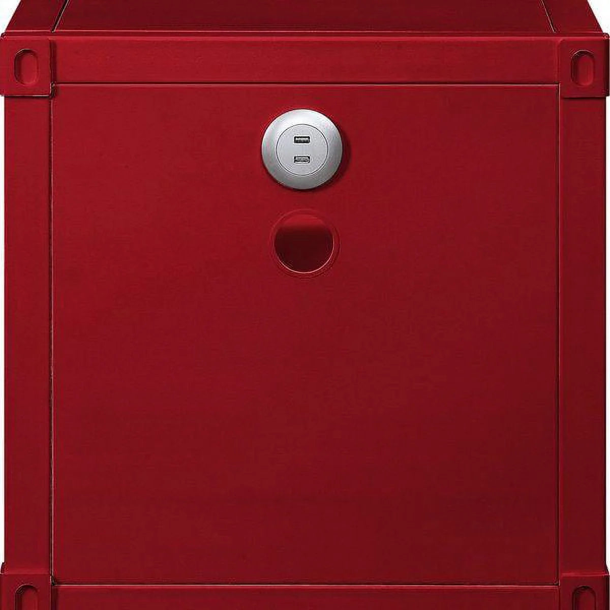 Red Full 4pcs Bedroom Set S7408