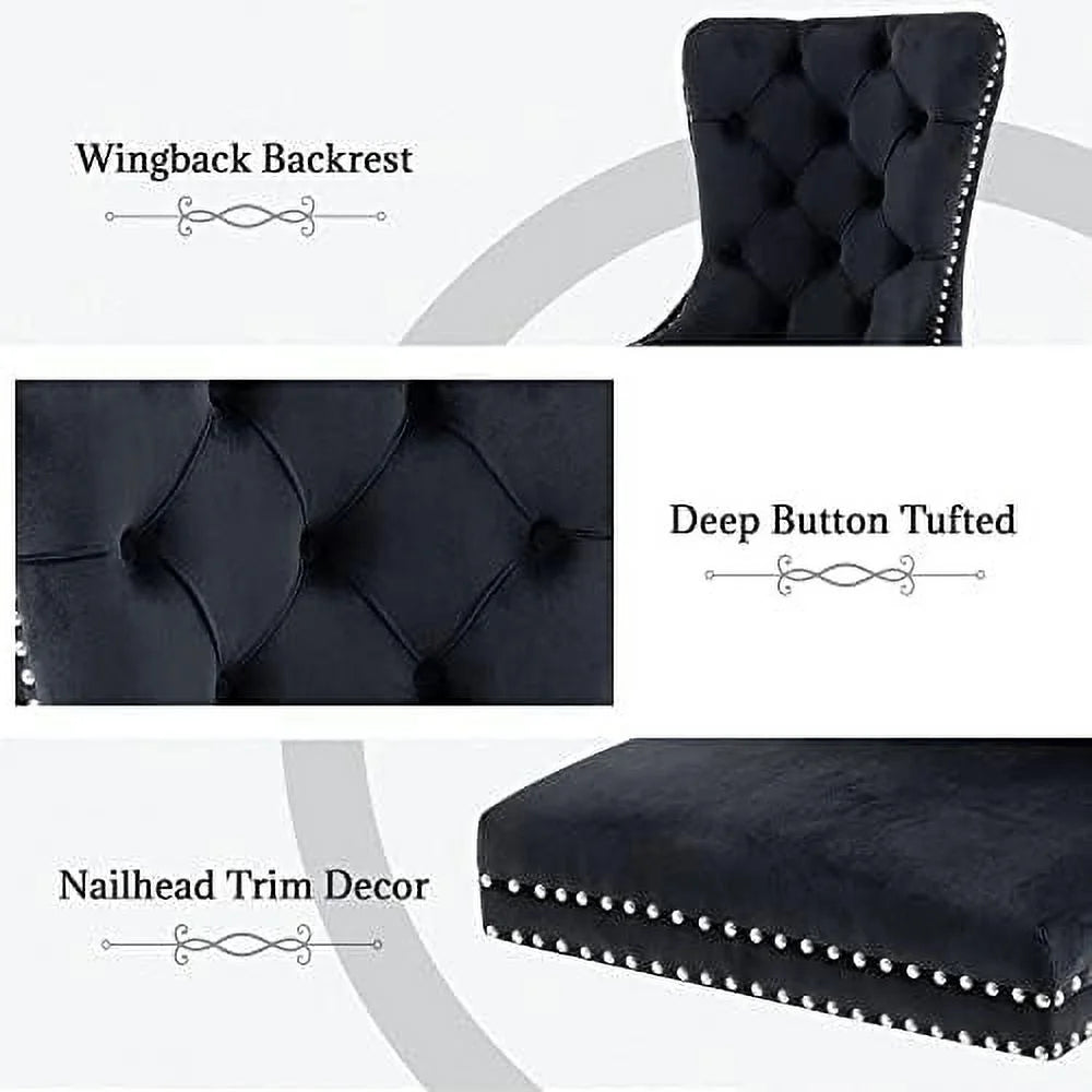 Velvet Upholstered Loveseat Bench with Back and Solid Wood Legs S880