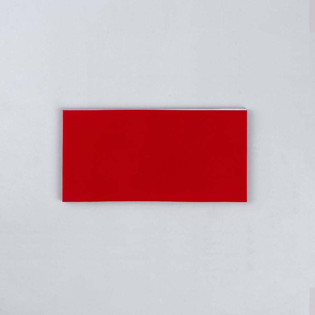 3x22 x 6x22 x 5mm Glass Peel & Stick Subway Tile - 8 Square Feet per Carton - Super White I19658