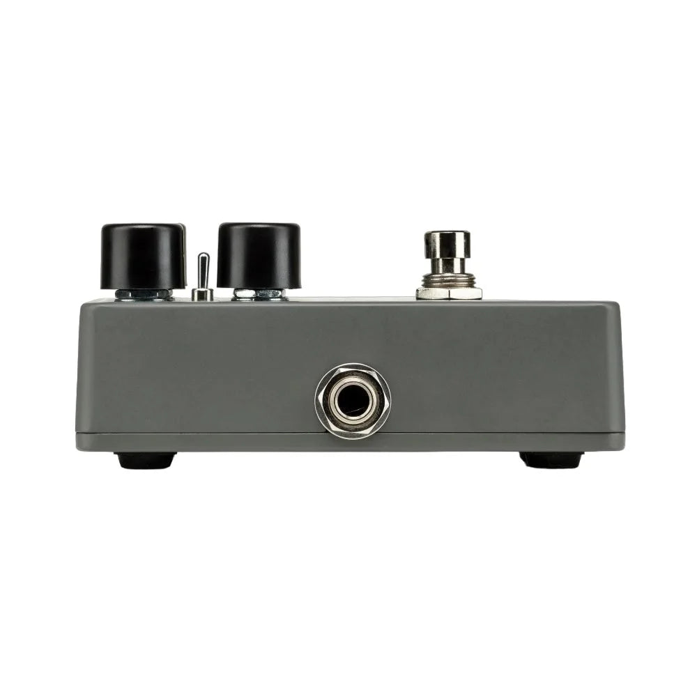 Grey and Teal Overdrive Effects Pedal C29772