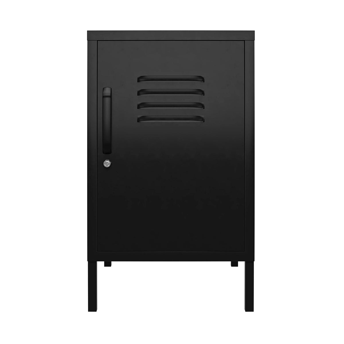 Black Metal End Table V618