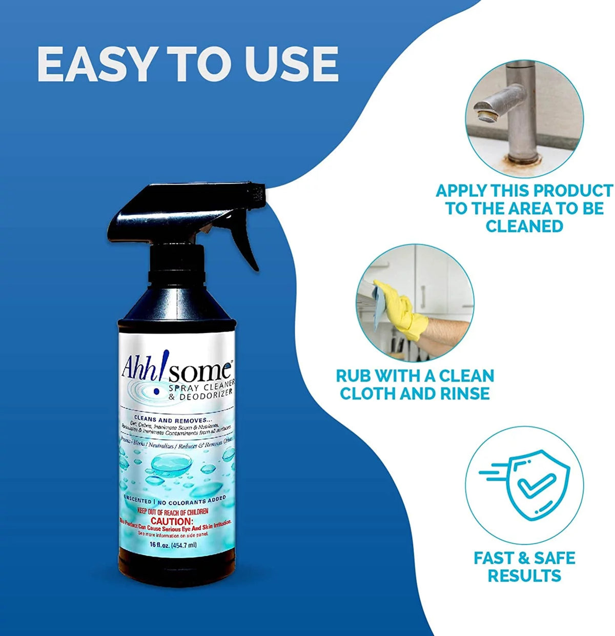 All Purpose Cleaner Spray and Deodorizer 16oz U2439