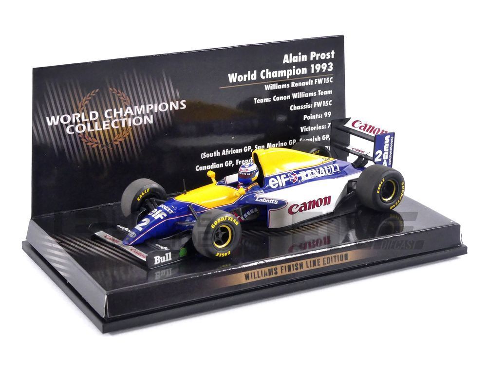1/43 Williams Renault FW15 Dirty Version C781