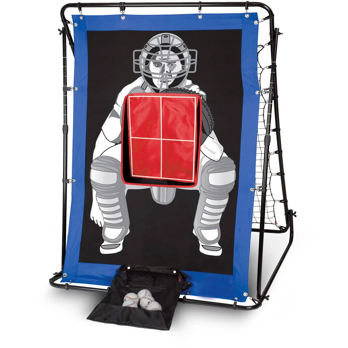 Baseball Pitching Target + Rebounder Net H3858