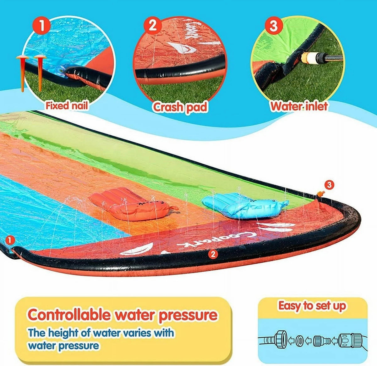 Inflatable Water Slide O101172