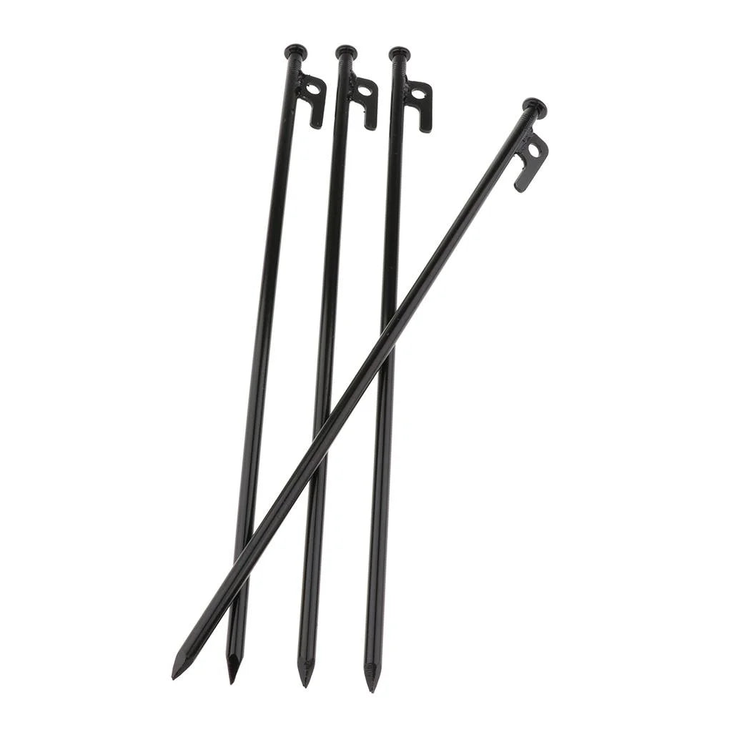 4 Pack Tent Stakes Peg Nails Camping Accessories 40cm P857