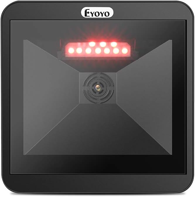 2D QR Barcode Scanner with Big Scan Window J4880