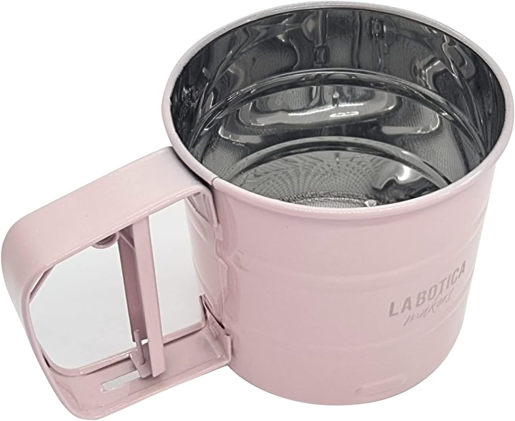Pink Stainless Steel Hand-held Flour Sifter H6470
