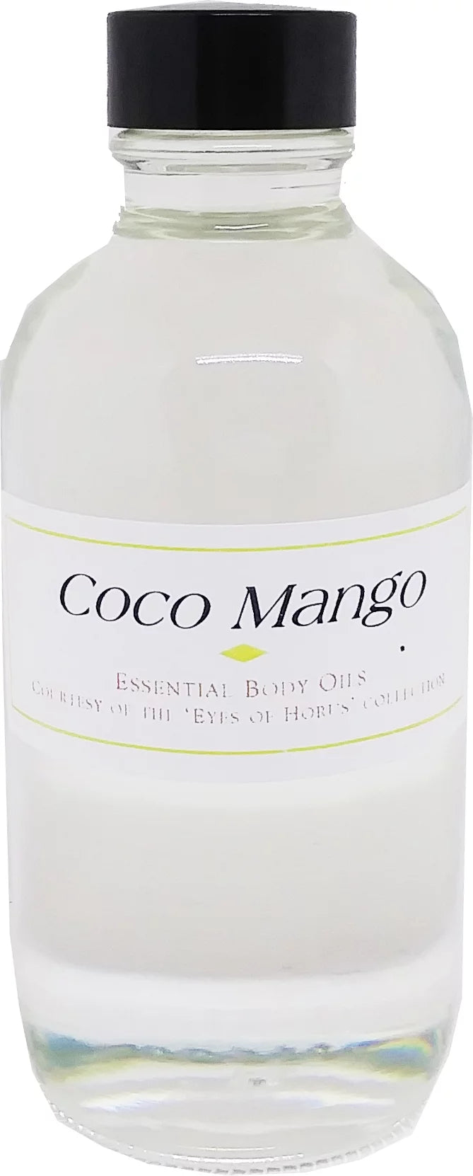 Coco Mango Scented Body Oil Fragrance 4 oz. A6328