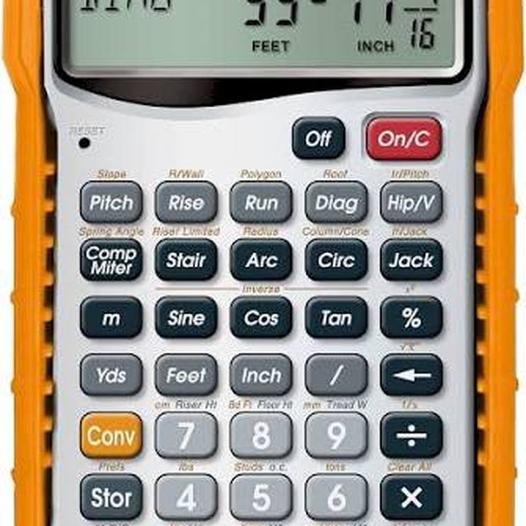 Construction Master Pro Trig Calculator - Black C904