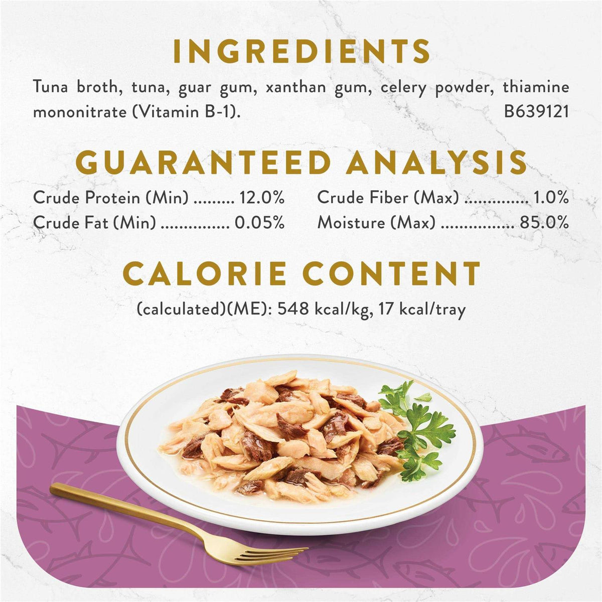 Grain-Free Flaked Tongol Tuna Wet Cat Food F2528