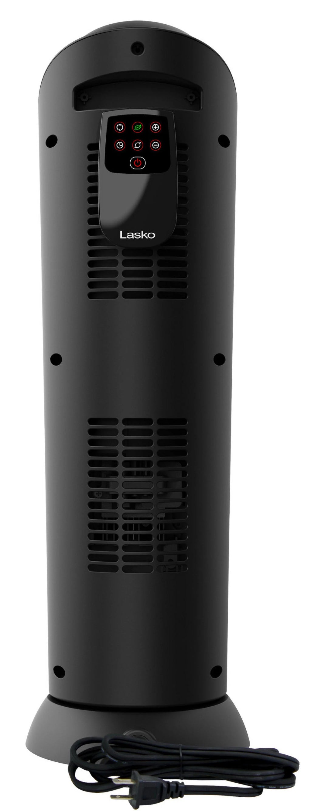 22.5" 1500W Oscillating Ceramic Tower Space Heater with Remote Control, Black J37538