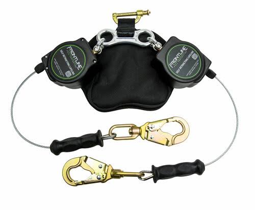 Twin Leg Cable SRL with Steel Snap Hook Ends Q79954