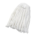 White Rayon Cut-End Wet Mop Head, 12/Carton G6141