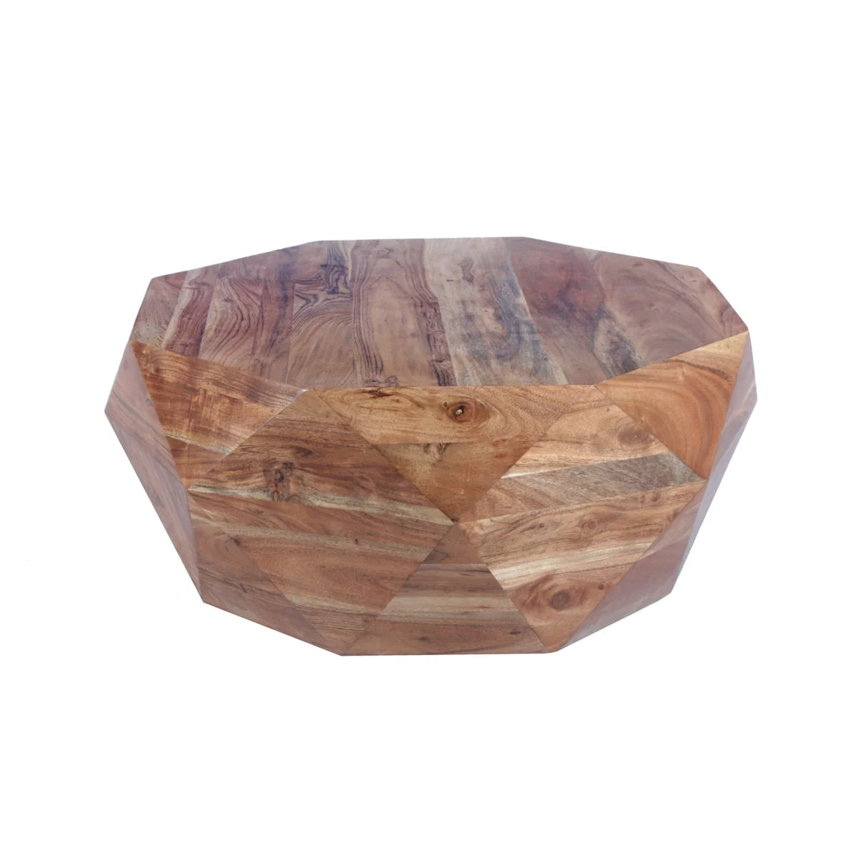 33 Inch Acacia Wood Coffee Table W5102