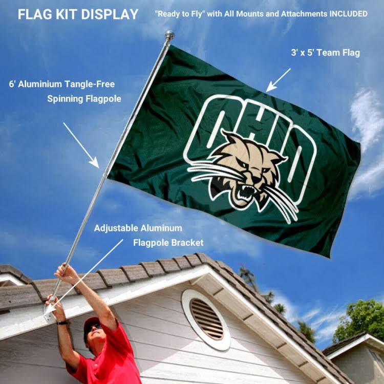 Flag Bracket and Pole Set A712