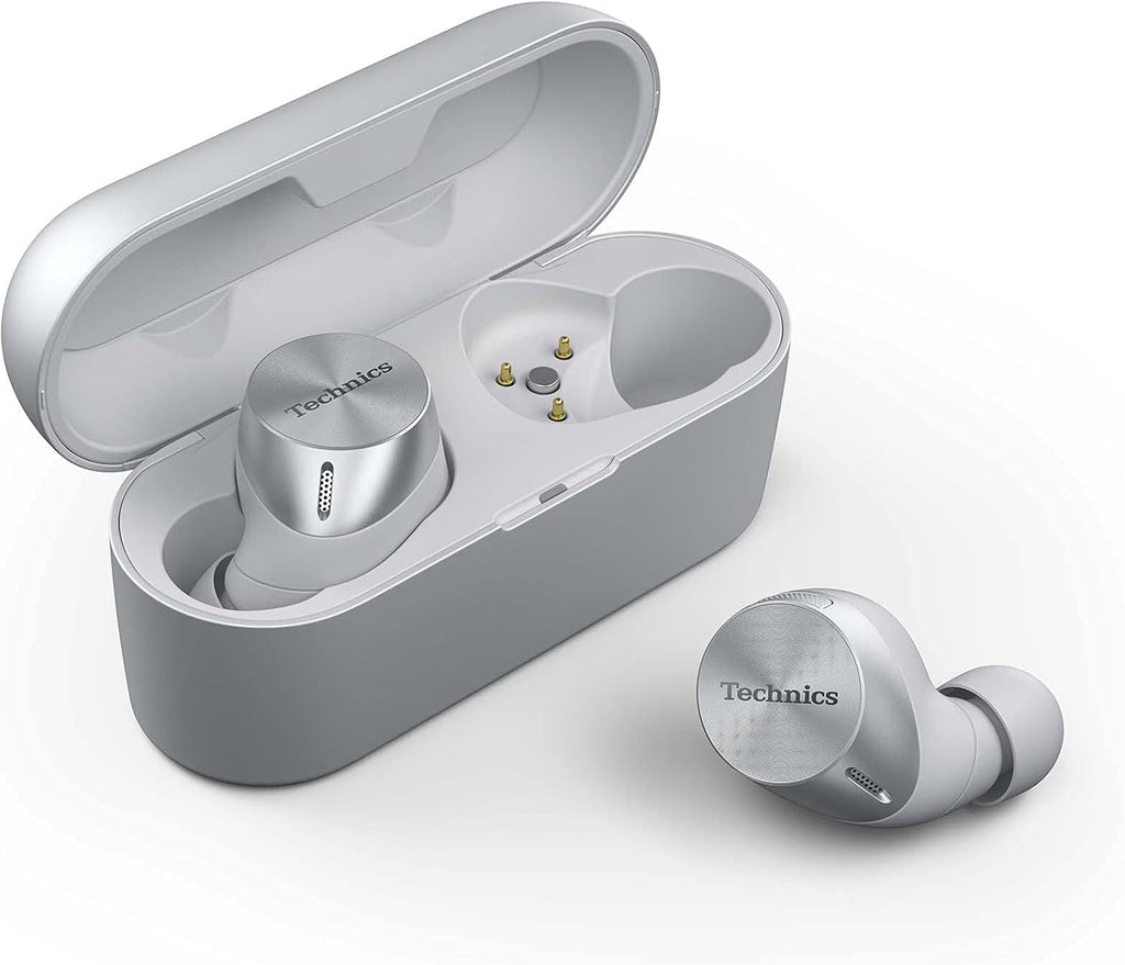 Silver True Wireless Earbuds with Noise Cancelling E658