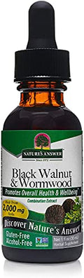Black Walnut & Wormwood 2,000mg Vegan 1 Oz 2 Pack O772
