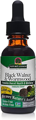 Black Walnut & Wormwood 2,000mg Vegan 1 Oz 2 Pack O772