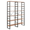 6-Shelf Bookcase Metal Storage Shelf T689919