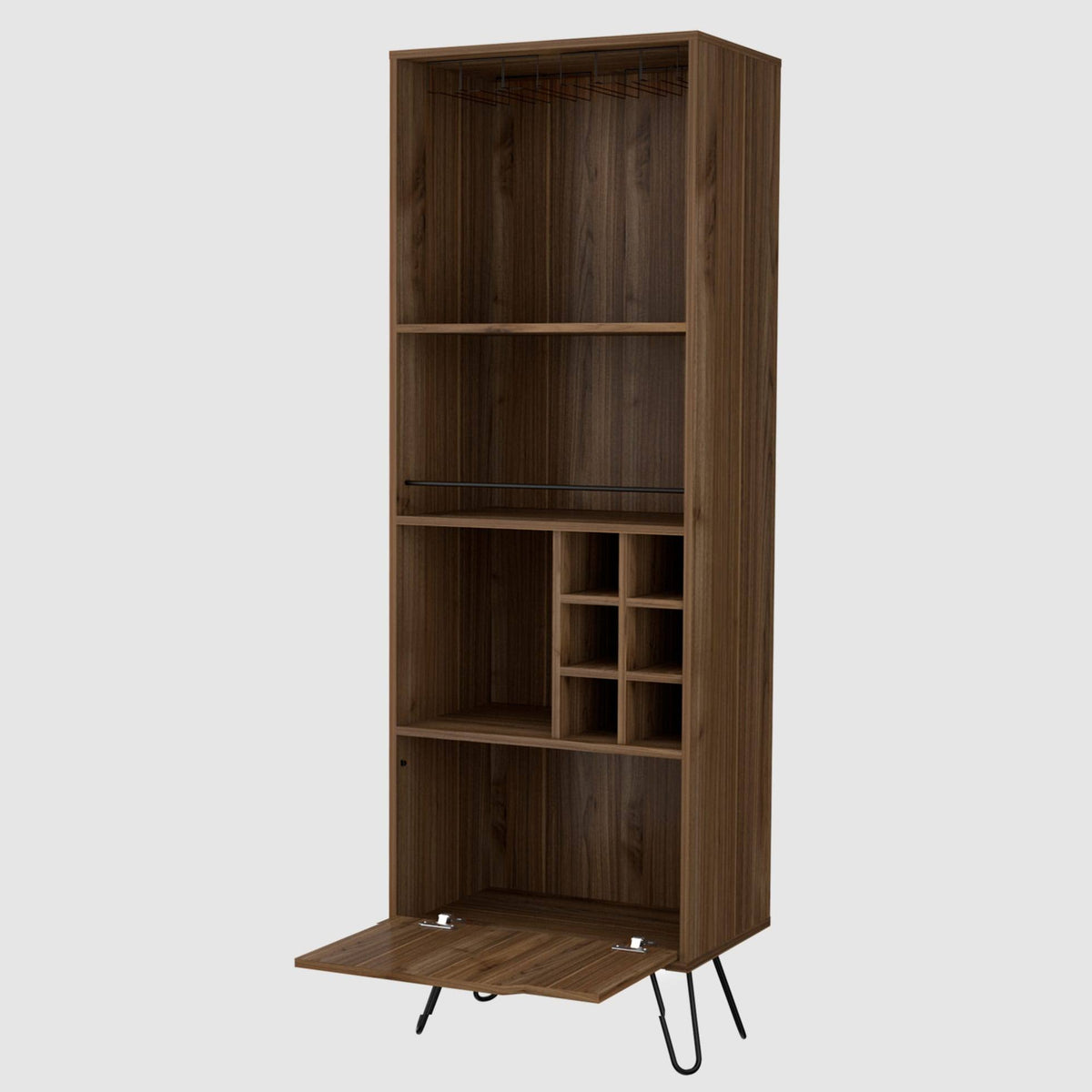 Mahogany High Bar Cabinet T940