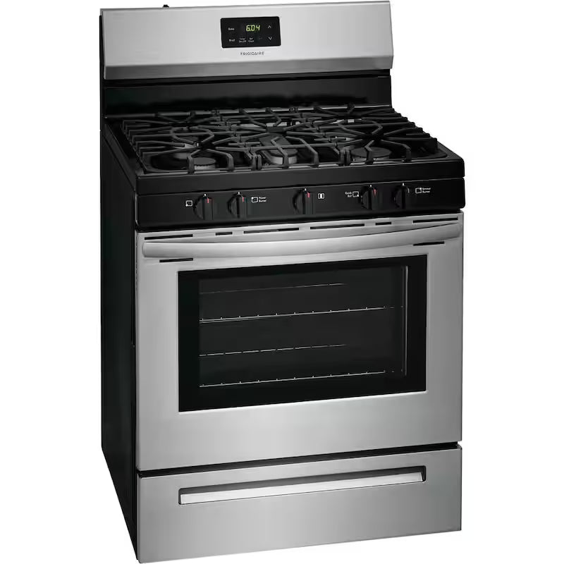 5 Burner Freestanding Gas Range in Stainless Steel S407