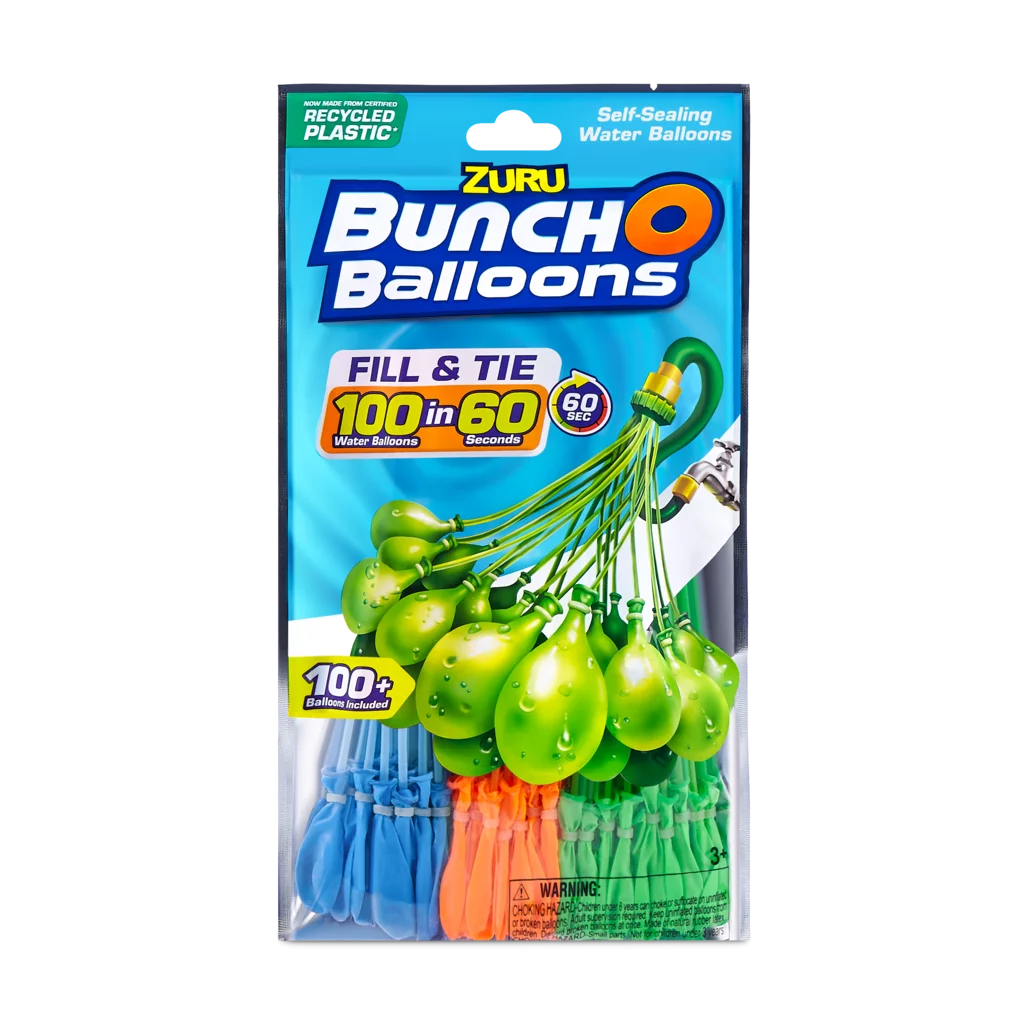 100 Rapid-Filling Self-Sealing Water Balloons C774154