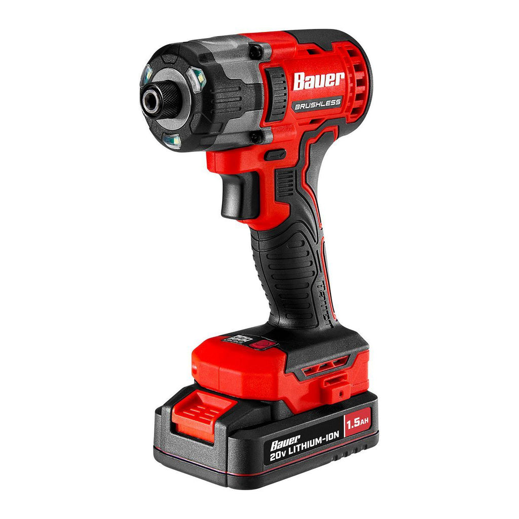 20V Brushless Cordless 1/4 in. Hex 3-Speed Impact Driver Kit S6016
